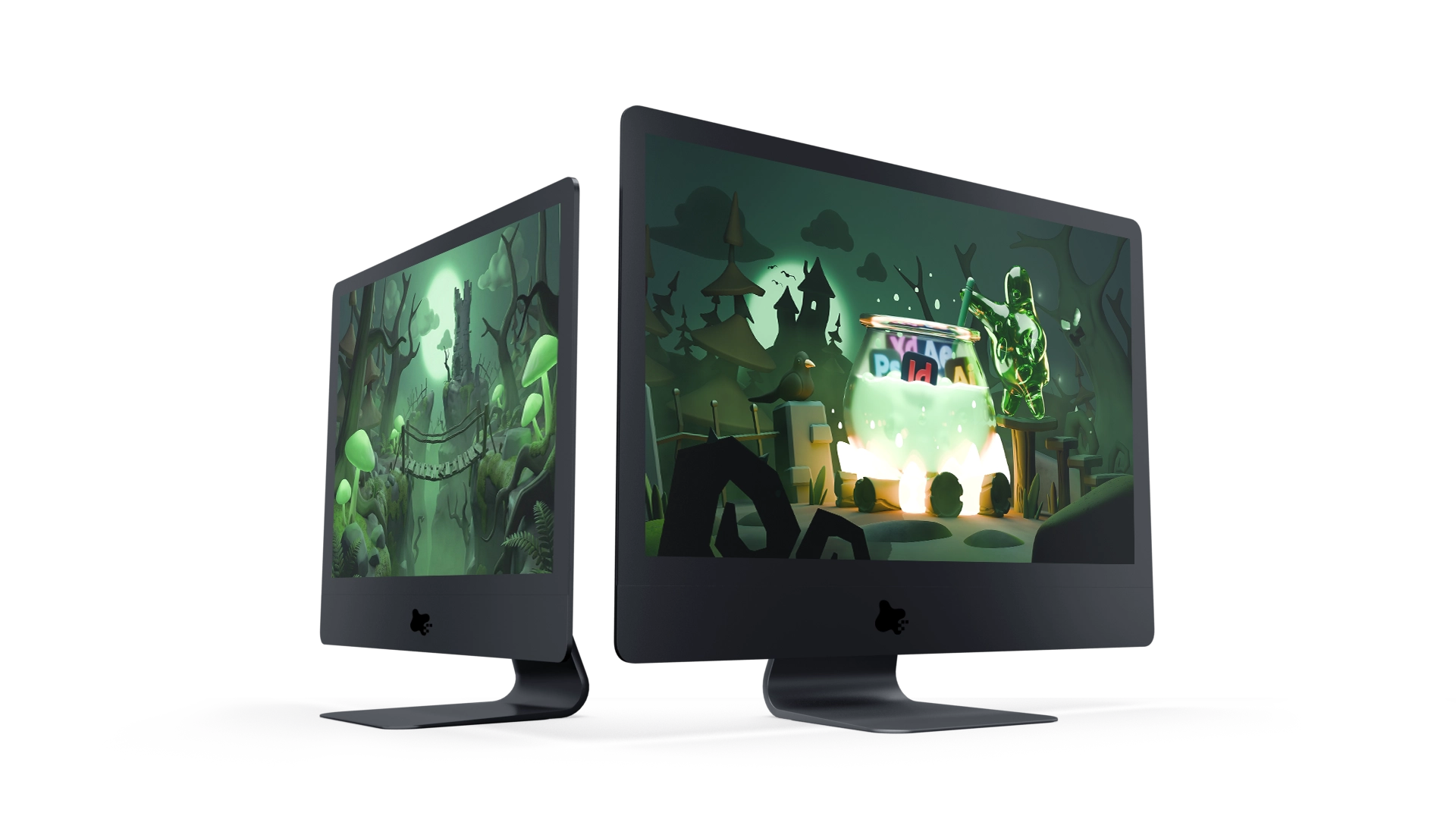 Ästhetische Grafikdesign Entwürfe und Typografie - Branding Agentur