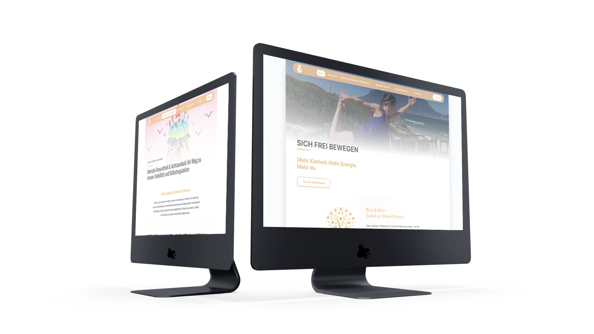 Sportliche Personal Trainer Website für Susanne Usko Düsseldorf